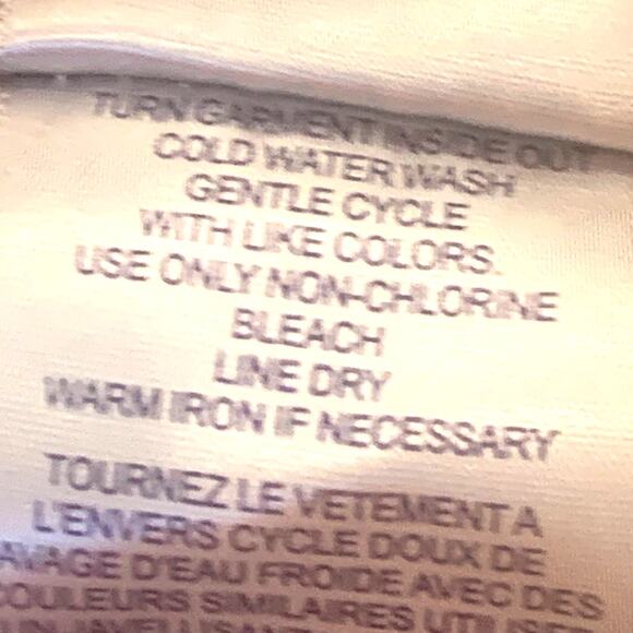 NEW NYDJ Ankle Jeans 8 Orange Print Straight Leg HR Lift Tuck Slimming USA - Picture 12 of 14